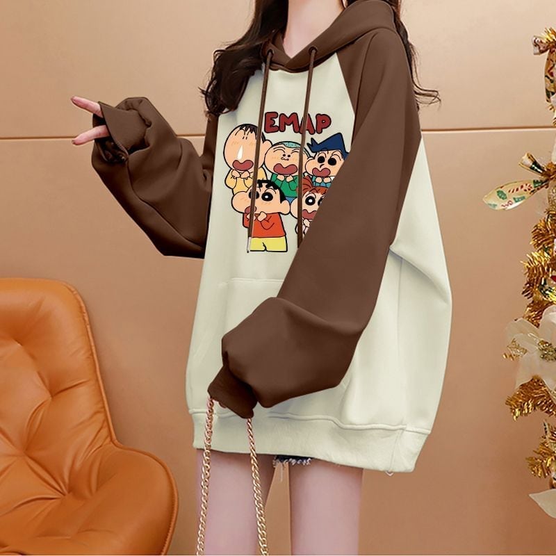 定番シンプル 海外トレンド 好感度UP カジュアル  全4色 パーカーE-12265