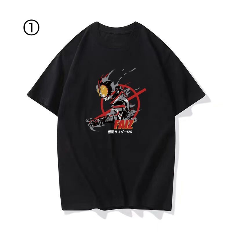 着回し力抜群　シンプル　おすすめ プリントロゴ 半袖 Tシャツ-A2655