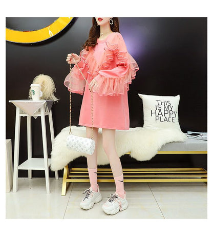 大人可愛い 2色選択 タイドファッション快適である スウェットE-10476