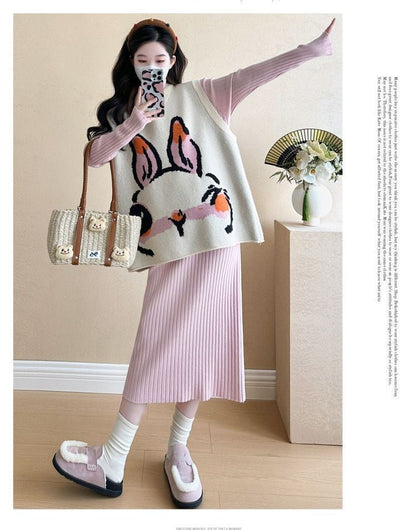 カジュアル ト デザイン オシャレ 着心地良い カジュアル 2色 ニット セータートE-12243