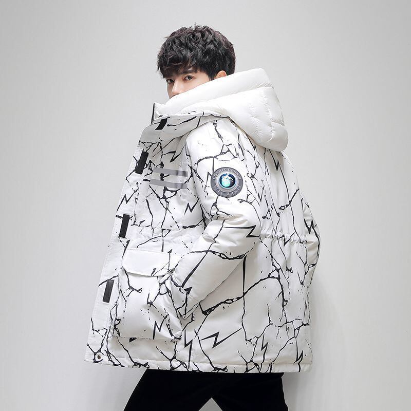 ファッション感満々 肌触り抜群 高見えデザイン 3色選択 ダウンジャケット E-9678