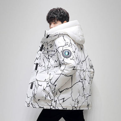 ファッション感満々 肌触り抜群 高見えデザイン 3色選択 ダウンジャケット E-9678