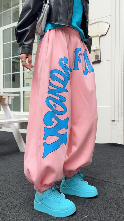 デザイン オシャレ 切り替え 4色 スウェット パンツ E-12210