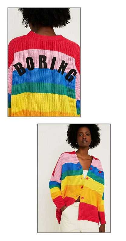 人気爆発中  長袖 切り替えカーディガンE-10186