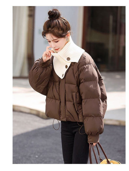 最愛の一着スタイルアップ フード付きジッパーコート 2色選択 E-10054