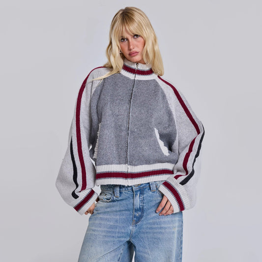 ベストセラーアイテム！ スタイルアップ効果抜群 話題沸騰中 ニットトップスE-10544