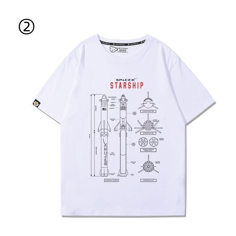 早い者勝ち おすすめ プリントロゴ　半袖 Tシャツ-A2371