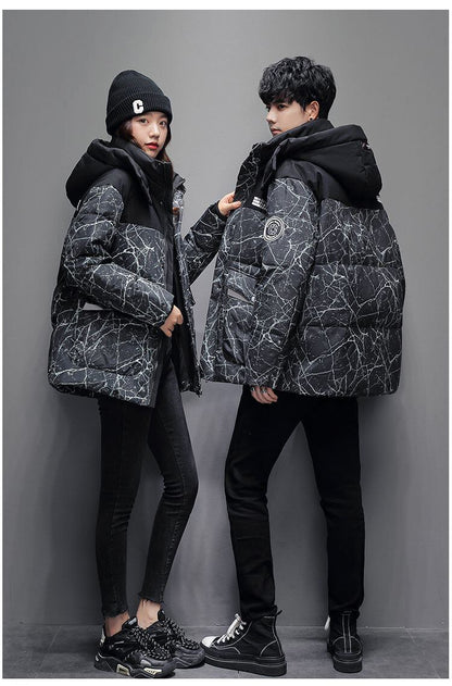 話題沸騰中 防寒 ファッション 暖かい ダウンジャケットE-5895