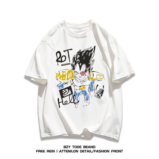 早い者勝ち 激安セール 売れ筋   おすすめ プリントロゴ 半袖 Tシャツ-A2494