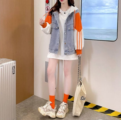 絶対欲しい  新作 ファッション 個性派  デニムジャケット<ins-6194>