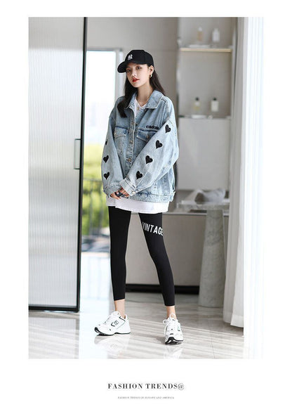 話題沸騰中 ファッション感満々 気質アップ デニム ジャケット E-9441