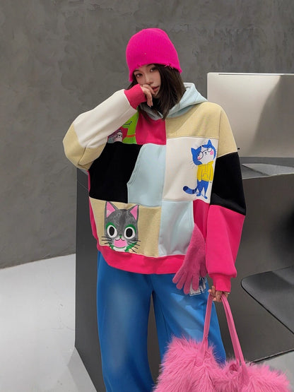 絶対欲しい  アバンギャルド ファッション カジュアル   2色 スウェット E-12212