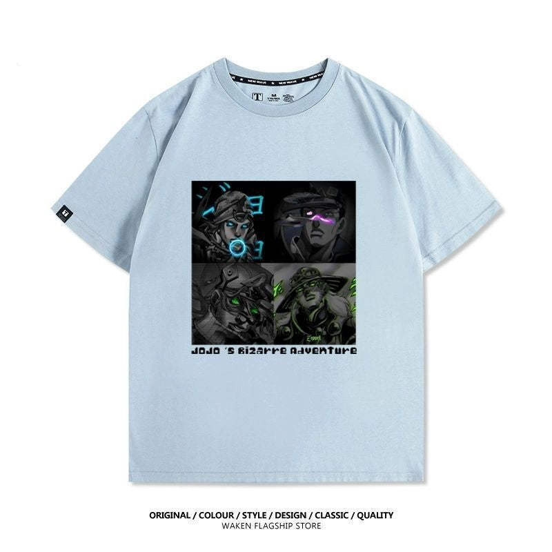 今季マストバイ 好感度UP  売れ筋   おすすめ プリントロゴ 半袖 Tシャツ-A2546
