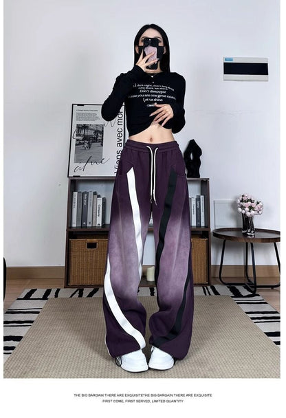 話題沸騰中 個性的なデザイン スタイルアップ 2色 ジョガーパンツ E-9526