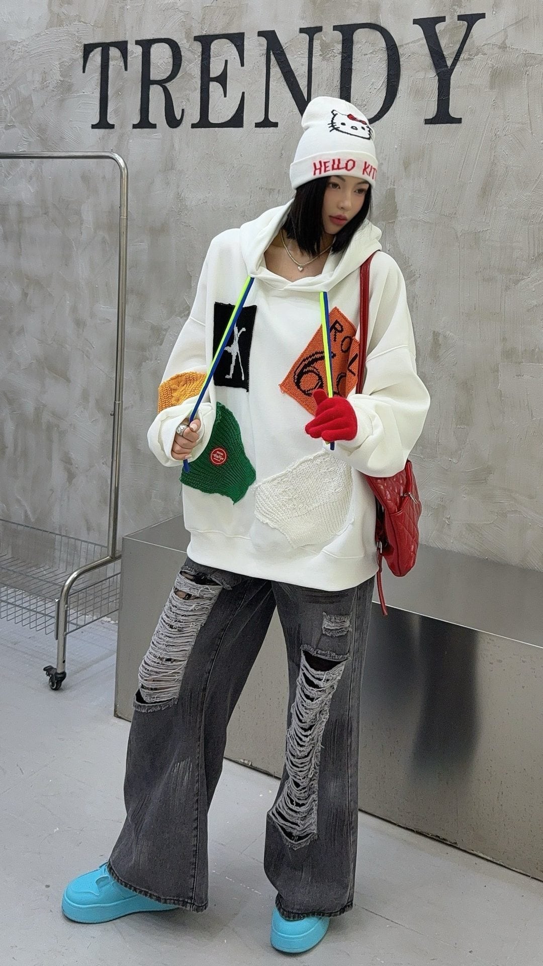 着回し力抜群 アバンギャルド ファッション カジュアル   2色 スウェット E-12211