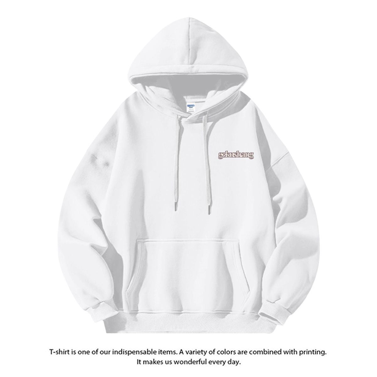 売れ筋 人気爆発中 ビッグロゴ 男女兼用 6色展開 フード付きパーカ ーE-12643