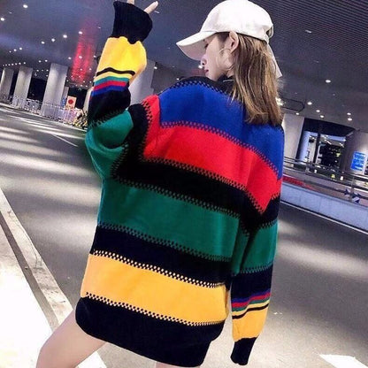 【裏起毛】絶対流行 個性派 海外トレンド セーターE-5717