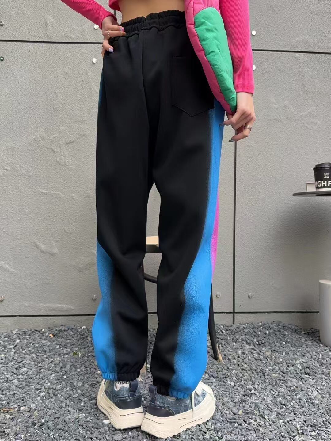 絶対欲しい プラスベルベット カジュアル 4色選択 パンツE-10727