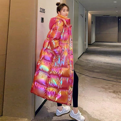 大人可愛い 海外トレンド上質 ファッション 2色 ダウンジャケット E-10321