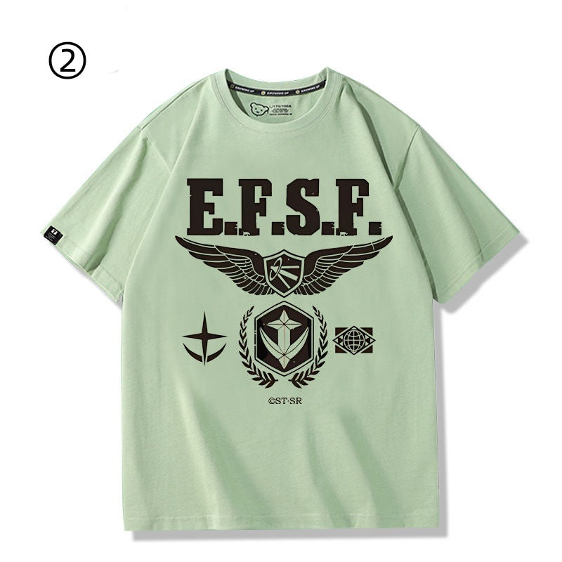 絶対欲しい　着回し力抜群　おすすめ プリントロゴ 半袖 Tシャツ-A2515
