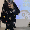 高級感トップス+パンツセット  パジャマ E-6013