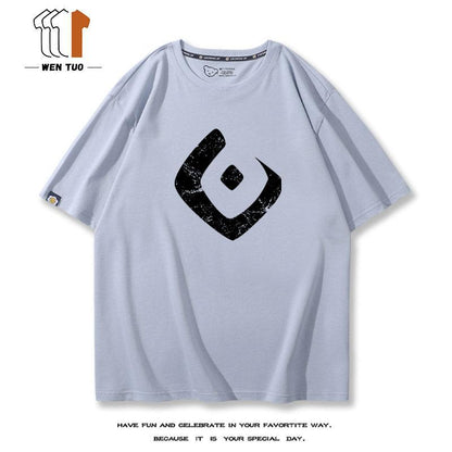 好感度UP  売れ筋   おすすめ プリントロゴ 半袖 Tシャツ-A2504