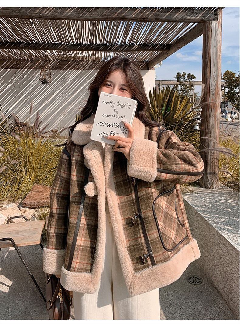 優しい雰囲気 海外トレンド上質 ファッション 2色 ダウンジャケット E-10324