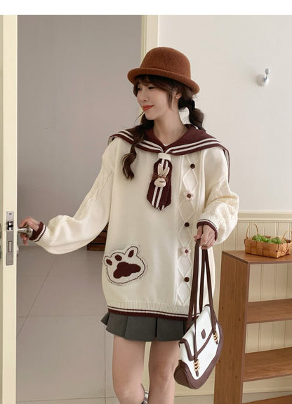 話題沸騰中 スタイルアップ アクティブも綺麗も叶う 切り替え 2色選択ニットトップスE-9877