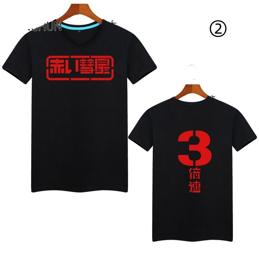 着回し力抜群　おすすめ プリントロゴ 半袖 Tシャツ-A2555