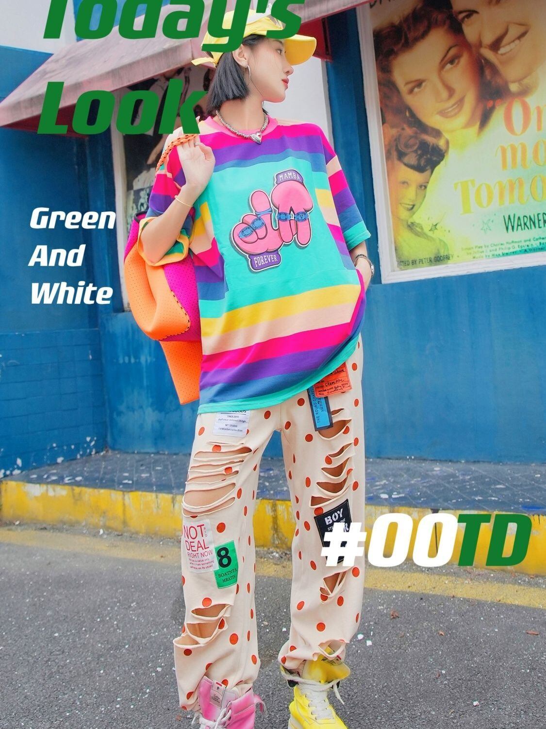 大活躍 ファッション 超人気 個性派 ルーズ 半袖シャツE-6758