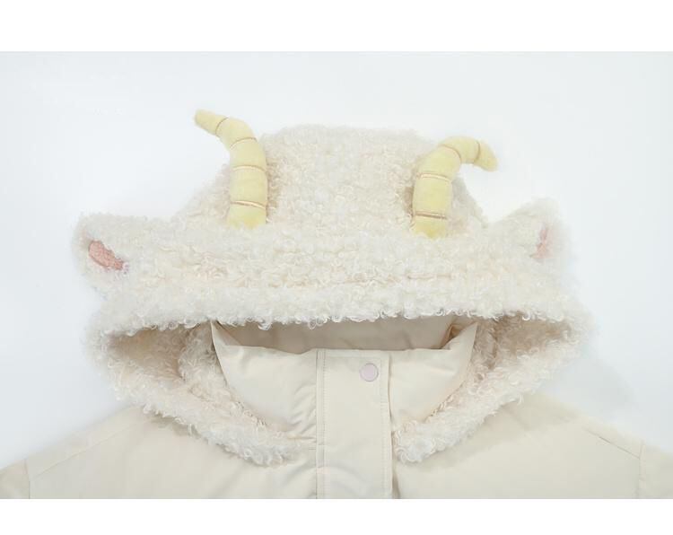 絶対欲しい 大人可愛い 柔らかくて優しい印象 ダウンジャケット E-10067