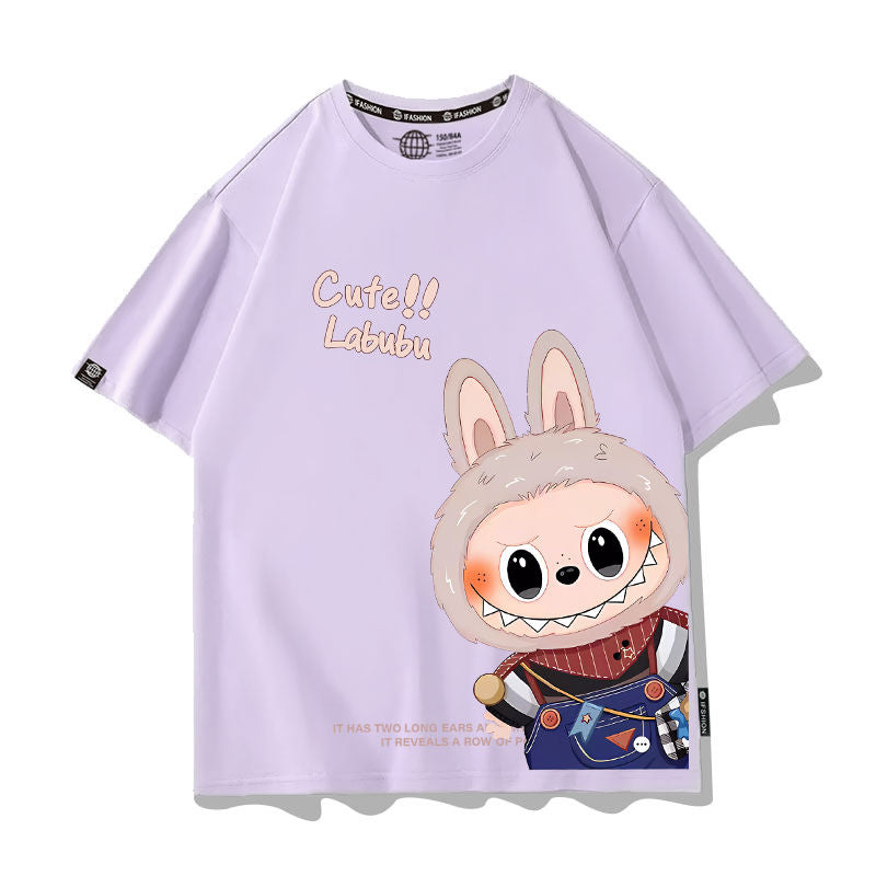 キュート 売れ筋   おすすめ プリントロゴ 半袖 Tシャツ-A2597