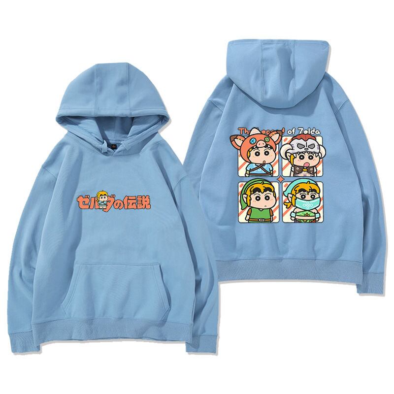 数量限定 トレンドアイテム 存在感抜群 肌触り抜群 カジュアル ダブルプリント 6色選択パーカーE-9465