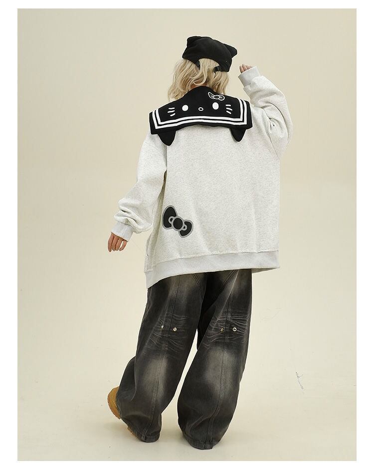 流行新作 高見えデザイン 目を奪われる カジュアル 4色選択 スウェットシャツ E-9802