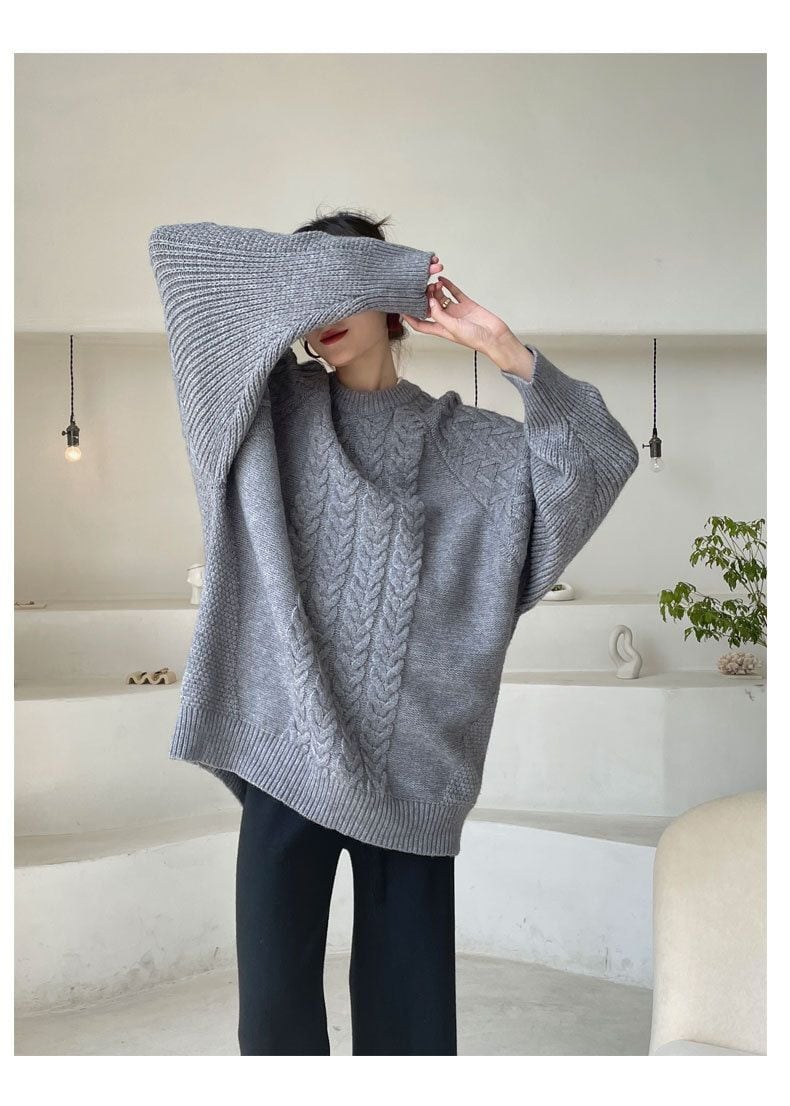 超人気 大人可愛い おしゃれ度高め 着心地良い カジュアル 4色選択 セーターE-12351