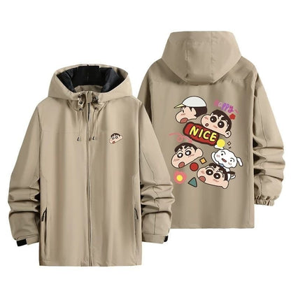 人気爆発中 期間限定 防寒  撥水加工 バックビッグロゴ 男女兼用 6色展開 マウンテンパーカー E-12719