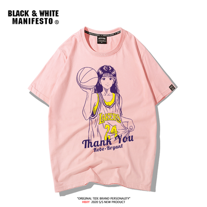 【ランキング上位】美人度アップ　激安セール 売れ筋   おすすめ プリントロゴ 半袖 Tシャツ-A2478