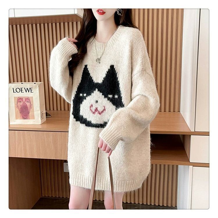 大好評 美人度アップ 目を奪われる 柔らかくて優しい印象 3色選択 ニットトップスE-9990