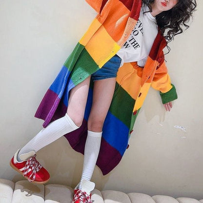 美人度アップ  長袖 切り替えカーディガンE-10145