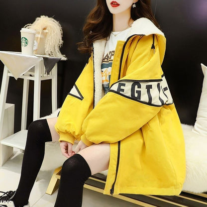 【裏起毛】 新作 大好評 ファッション ルーズ ダウンジャケットE-6209