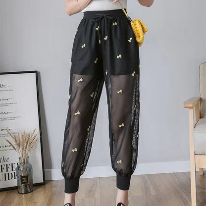 話題沸騰中 ファッション 大好評 カジュアル 日焼け止め パンツE-8765