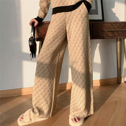 今季マストバイ おしゃれ度高め 好感度UP 着心地良い トップス+パンツセット E-10867