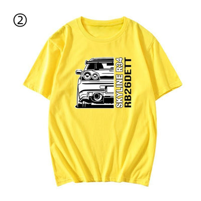 超人気　ファッション プリントロゴ 半袖 Tシャツ-A2426