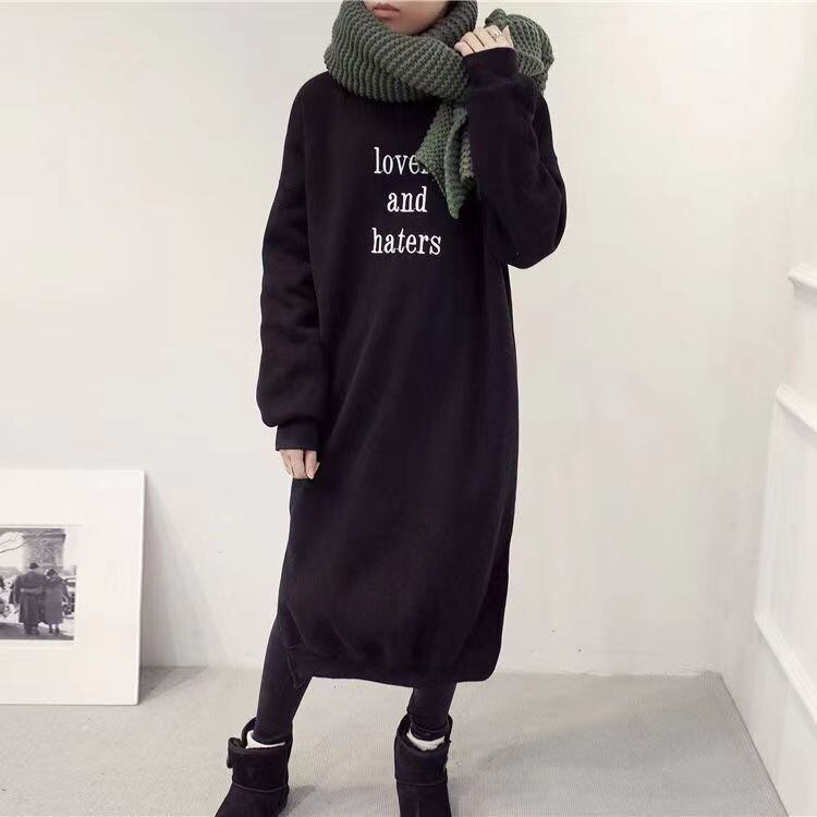 【裏起毛】絶対欲しい ファッション 新作 プラスベルベット 3色 長袖 ニット セーター E-10205