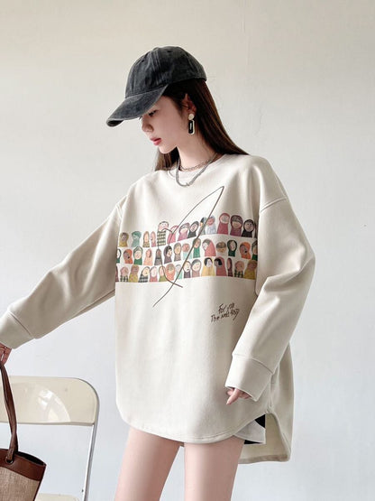 着回し力抜群 Eweet系可愛い オシャレデザイン スウェットE-10565