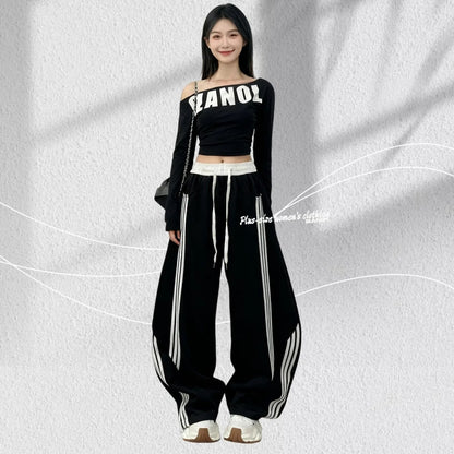 定番シンプル 絶対欲しい 切り替え 個性的なデザイン 5色選択 スポーツスウェットパンツE-12477