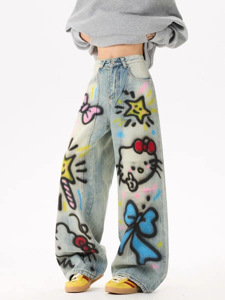 今季マストバイ 個性的なデザイン 絶対流行 着回し力抜群 デニム ワイドパンツE-12234