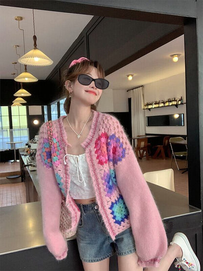 おすすめ 個性的なデザイン トレンドアイテム  ニットセーター E-12195