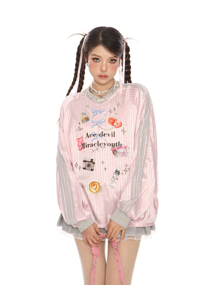 早い者勝ち スタイルアップ トレンドアイテム 切り替え カジュアル 全3色 パーカーE-10971