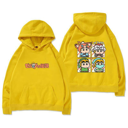 数量限定 トレンドアイテム 存在感抜群 肌触り抜群 カジュアル ダブルプリント 6色選択パーカーE-9465